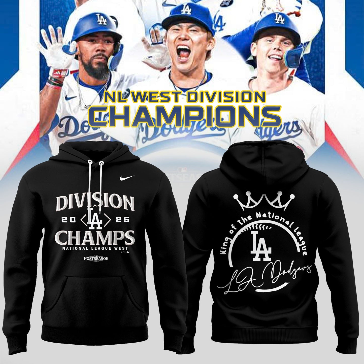_Los Angeles Dodgers NL West Division Champions