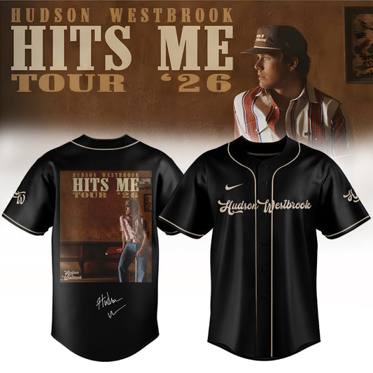 ,,,Hudson Westbrook ”Hits Me Tour 2026” Signature – Jersey