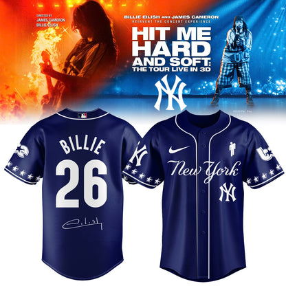 .Baseball x Billie Eilish HIT ME HARD AND SOFT: THE TOUR Jersey 6