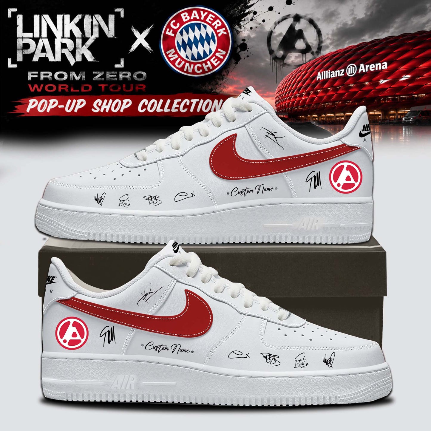 Linkin Park x FC Bayern München Shoes 36