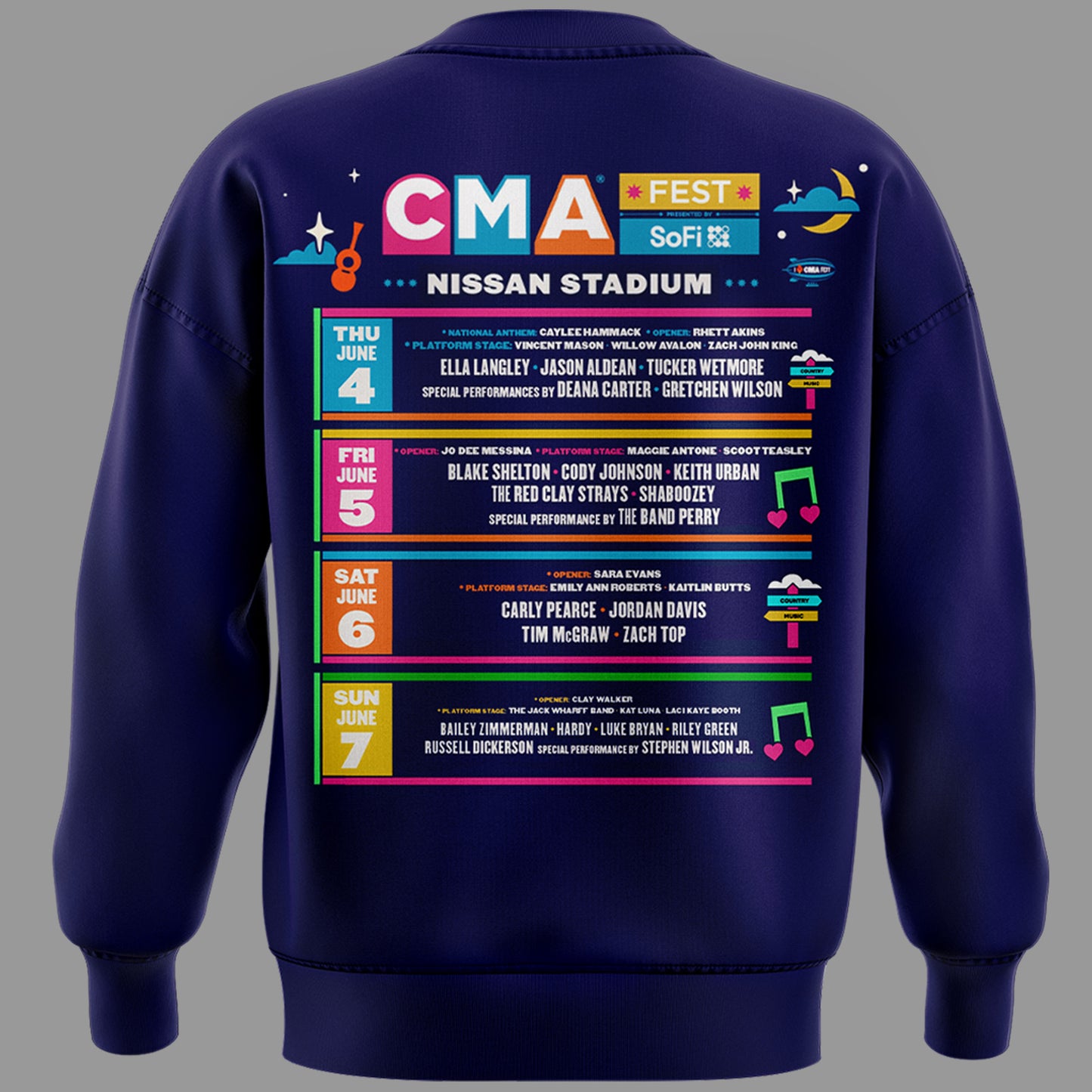 Limited Edition CMA FEST Sweatshirt 2026