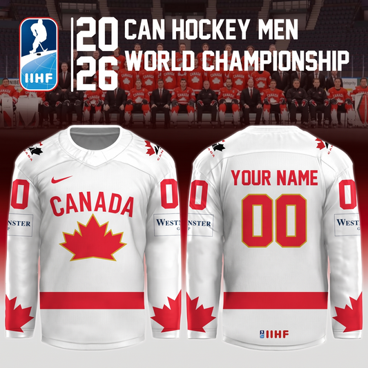 Hockey Canada IIHF 2026 World Championship Jersey Limited Edition White
