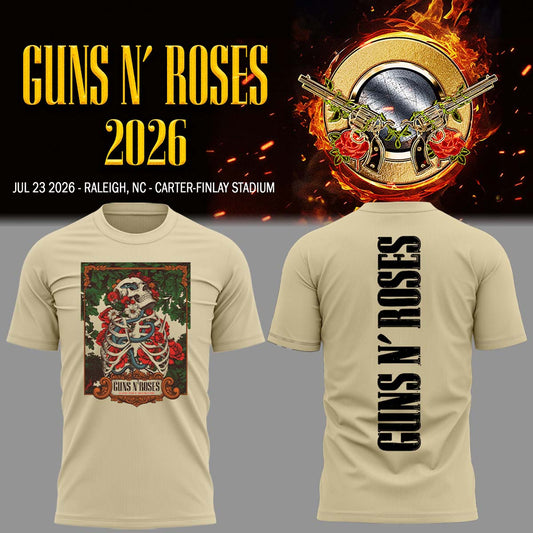 Limited Edition Guns N’ Roses Tour 2026 TShirt