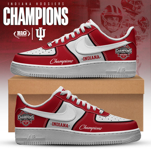 Indiana Hoosiers Champions Air Force 1 Fashions Shoes Limited Ver 1