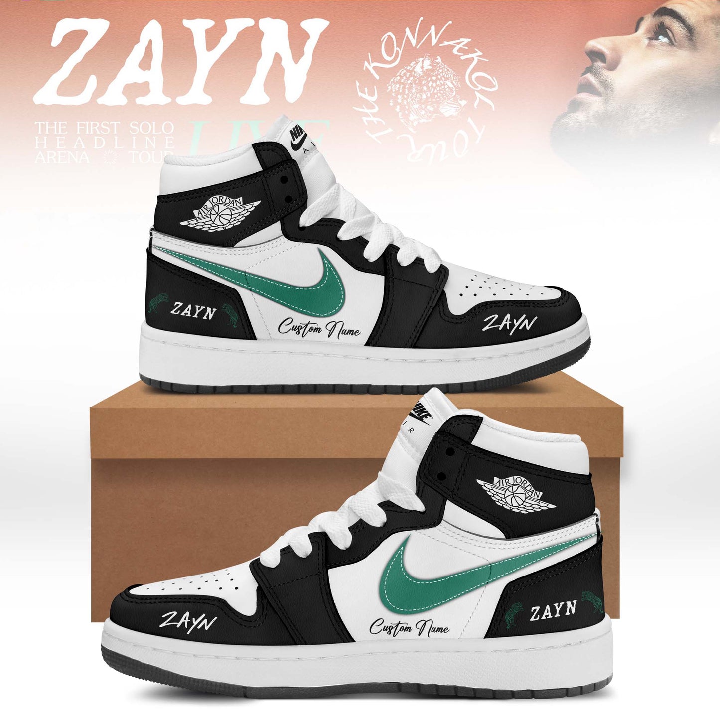 ,Zayn THE KONNAKOL TOUR signature Shoes 2