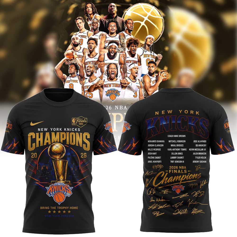 NY Knicks Just Won 2026  Finals Champions Shirt V2