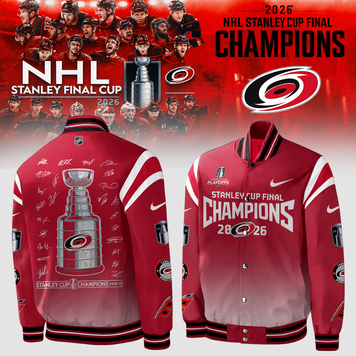 C Hurricanes Champions Bomber