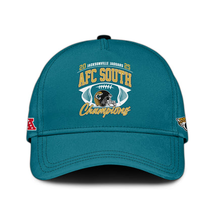 . Jacksonville Jaguars 2025 AFC South Champions T-shirt
