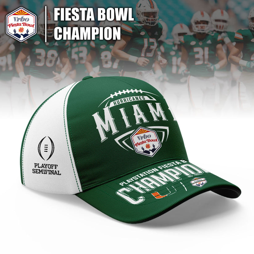 Miami Hurricanes College Football Playoff 2025 Fiesta Bowl Champions Combo T-Shirt