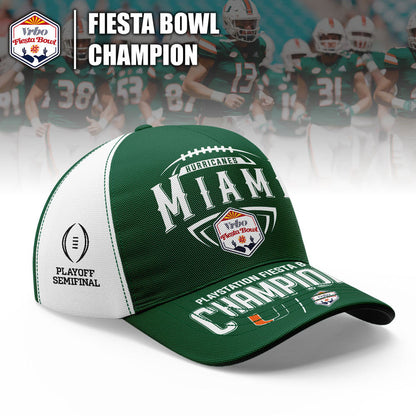 Miami Hurricanes College Football Playoff 2025 Fiesta Bowl Champions Combo T-Shirt