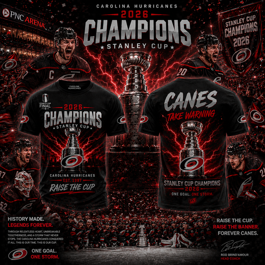 _C Hurricanes 2026 Stanley Cup Champions Shirt