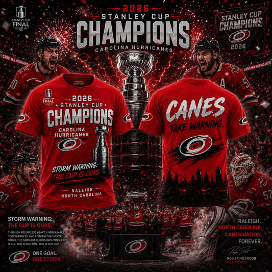 _C Hurricanes 2026 Stanley Cup Champions Shirt