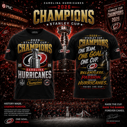 _C Hurricanes 2026 Stanley Cup Champions Shirt