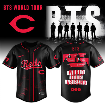 Baseball x BTS World Tour Arirang Jersey Limited Edition