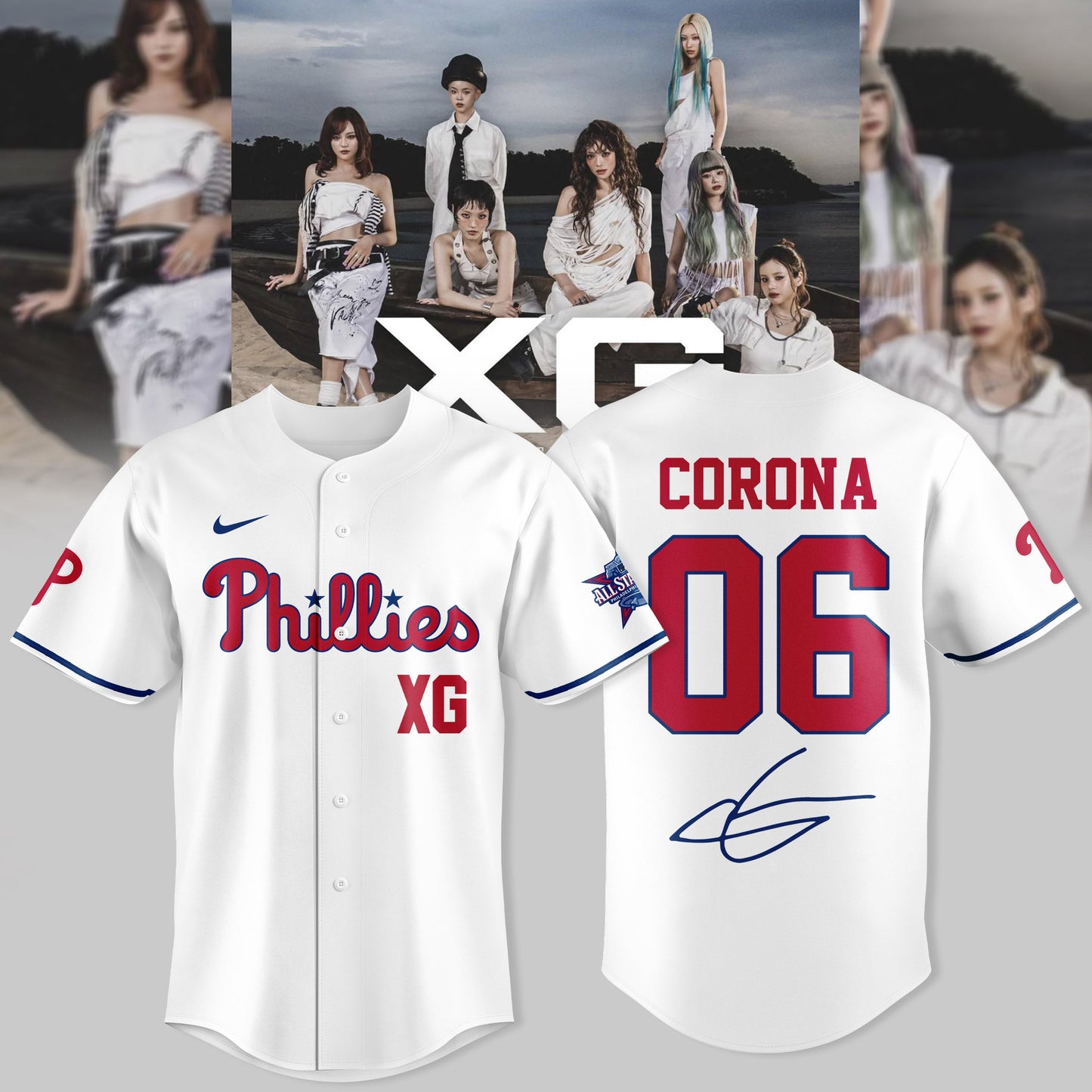 _”XG WORLD TOUR: THE CORE” Jersey Baseball