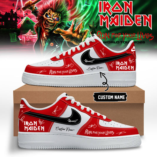 ,Iron Maiden – Run For Your Lives World Tour Shoes