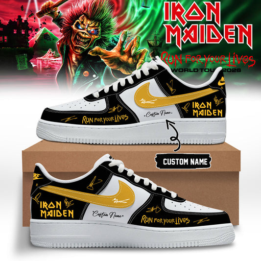 ,Iron Maiden – Run For Your Lives World Tour Shoes