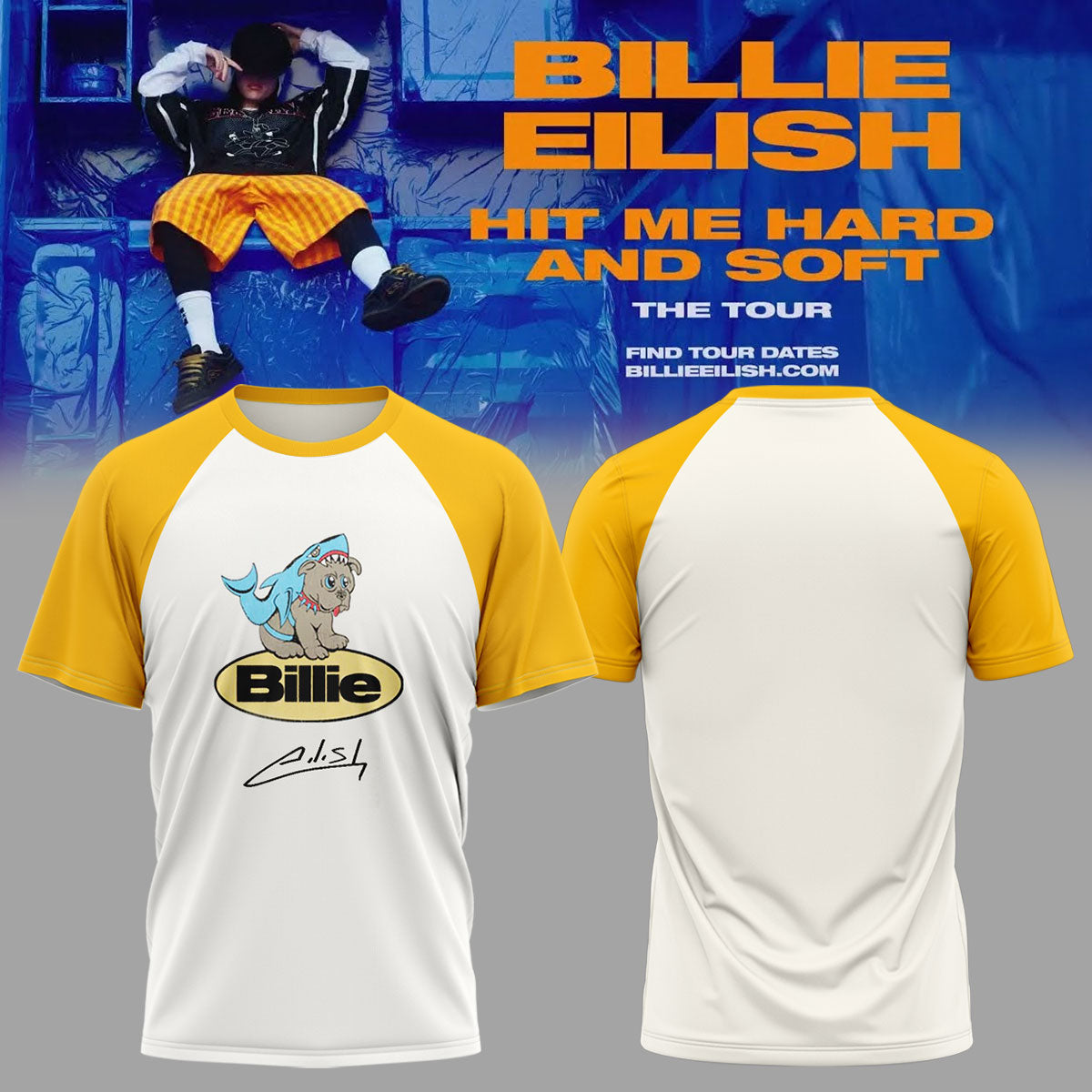 Billie Eilish Hit Me Hard and Soft: The Tour Shirt
