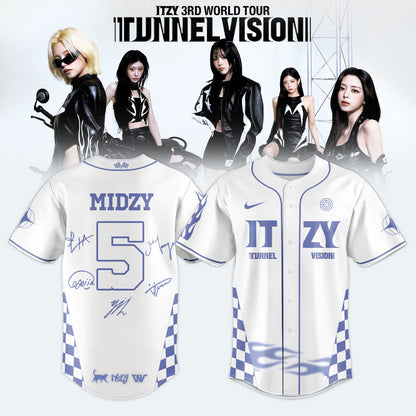 _,ITZY “Tunnel Vision” World Tour 2026 Limited Edition Signature – Jersey