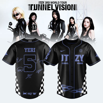 _,ITZY “Tunnel Vision” World Tour 2026 Limited Edition Signature – Jersey