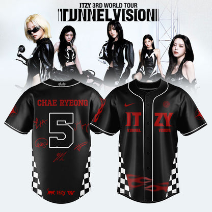 _,ITZY “Tunnel Vision” World Tour 2026 Limited Edition Signature – Jersey