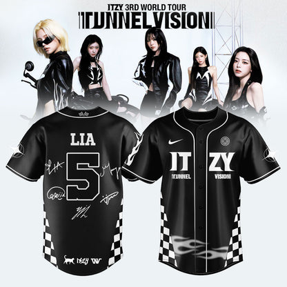 _,ITZY “Tunnel Vision” World Tour 2026 Limited Edition Signature – Jersey