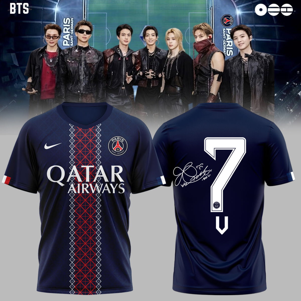 ,BTS x Paris Saint-Germain Jersey