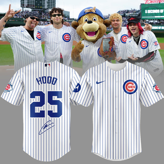 .5 seconds of summer Calum Hood cubs Limited Edition Signature – Jersey