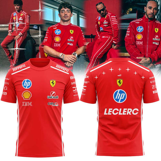 Scuderia Ferrari HP Leclerc 2026 Monza Grand Prix Shirt