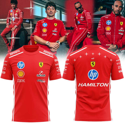 Scuderia Ferrari HP Hamilton 2026 Monza Grand Prix Shirt