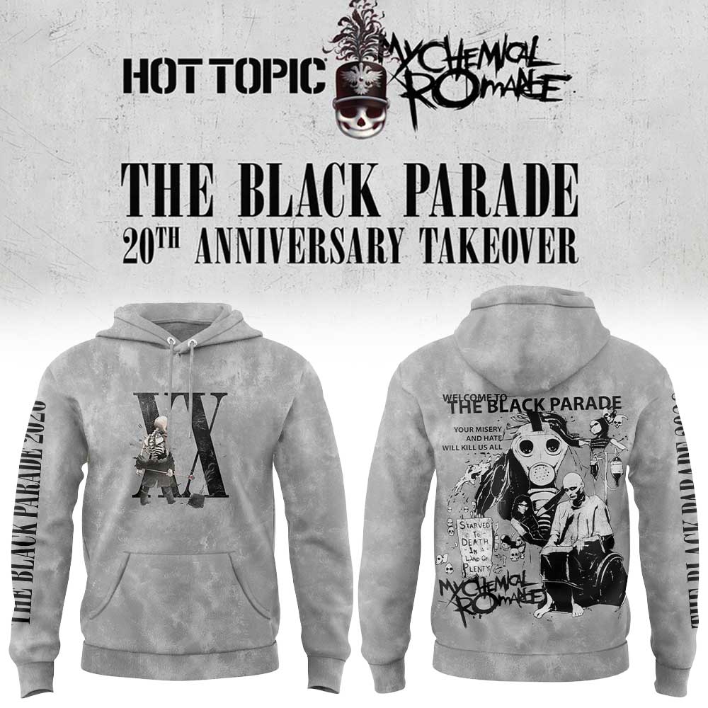 . My Chemical Romance Celebrate the 20th anniversary Of Hoodie V2