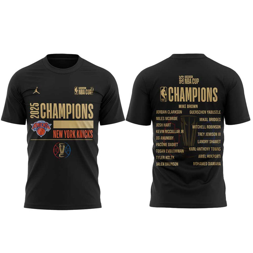 New York Knicks 2025 Cup Champions Combo Hoodie