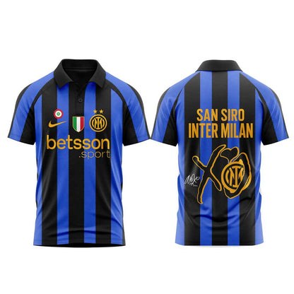. The Weeknd After Hours Til Dawn Tour x Inter Milan Limited Edition Polo V2