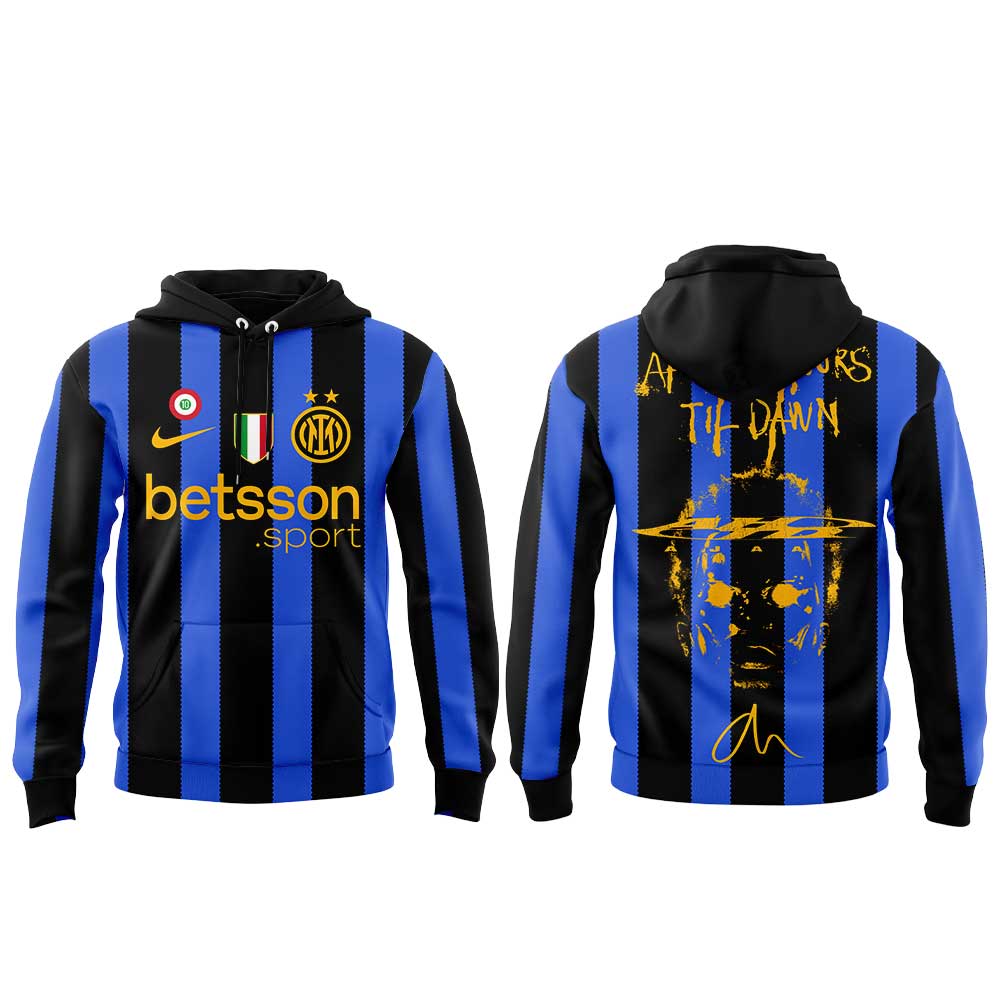 . The Weeknd After Hours Til Dawn Tour x Inter Milan Limited Edition Hoodie