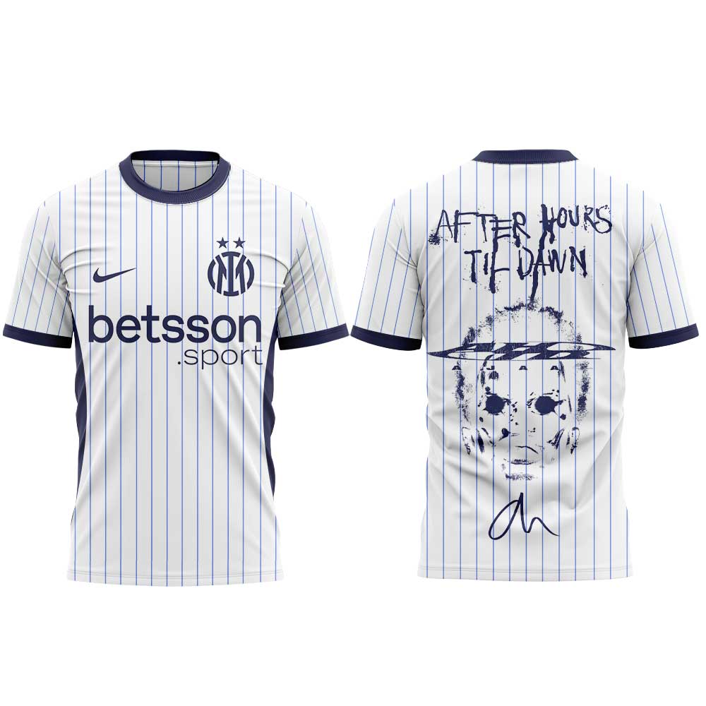 . The Weeknd After Hours Til Dawn Tour x Inter Milan Limited Edition Shirt V3
