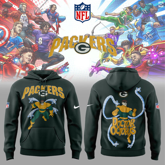 . GB Packers x Doctor Octopus New Combo Hoodie