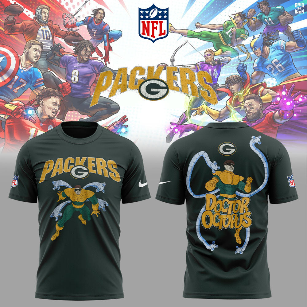 . GB Packers x Doctor Octopus New Combo Shirt