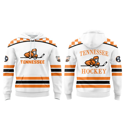 Tennessee Ice Hockey Chuck-A-Puck Uniform Combo Hoodie
