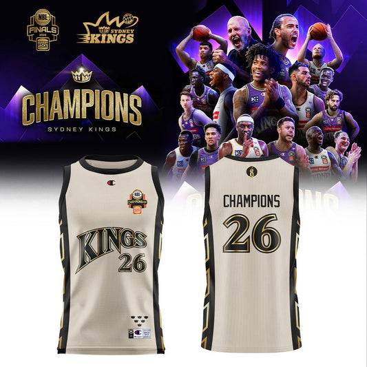 Sydney Kings 2026 NBL Championship Jersey