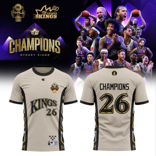 Sydney Kings 2026 NBL Championship Shirt