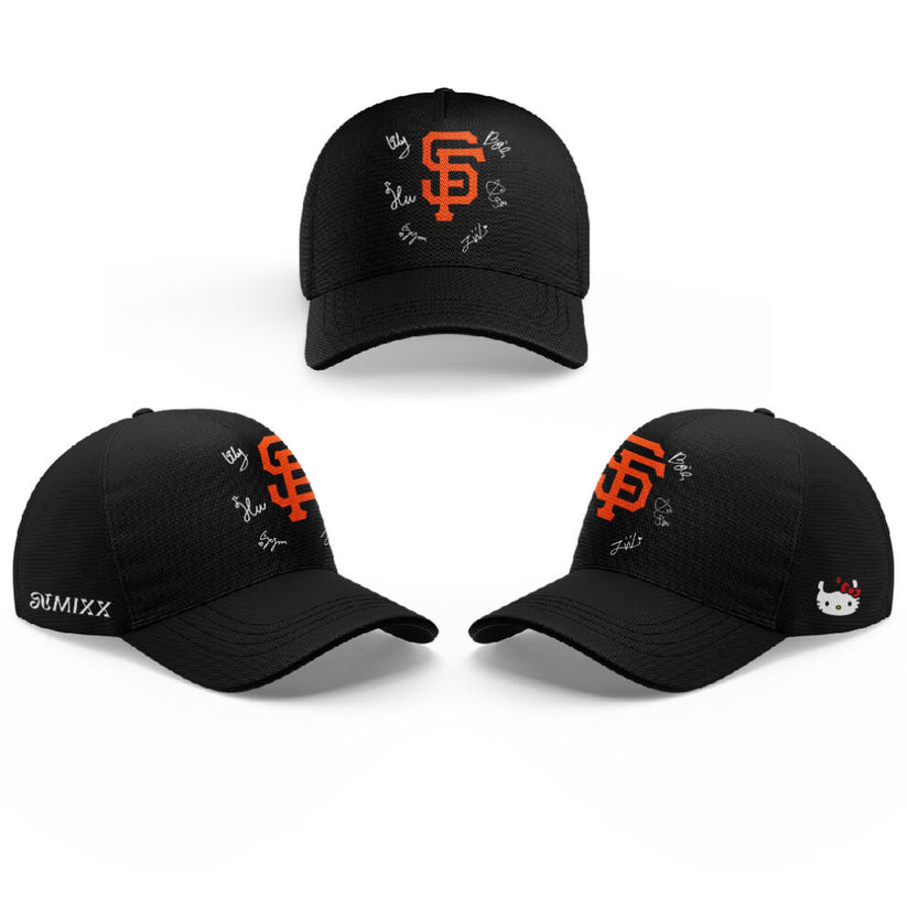 SF Giants x Sullyoon NMIXX Is Loving Their Time At Oracle Park Jersey