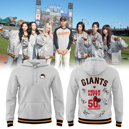SF Giants x NMIXX Is Loving Their Time At Oracle Park Hoodie