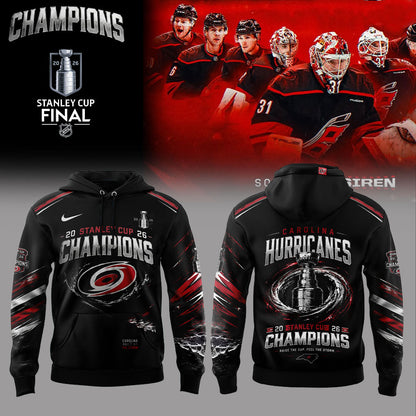 . C Hurricanes 2026 Stanley Cup Champions Hoodie