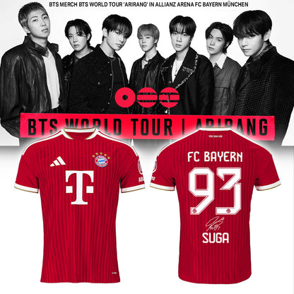 BTS WORLD TOUR ‘ARIRANG’ in Allianz Arena FC Bayern München Jersey