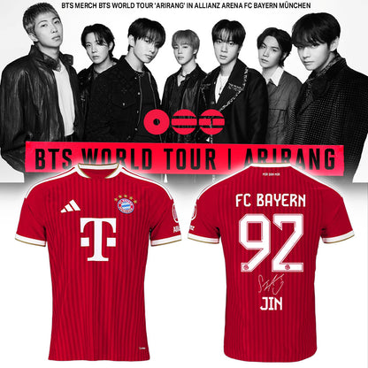 BTS WORLD TOUR ‘ARIRANG’ in Allianz Arena FC Bayern München Jersey
