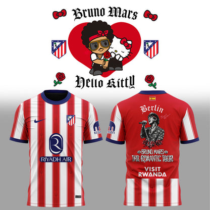 . Bruno Mars Bruno Mars The Romantic Tour 2026 in Spain — Madrid Shirt