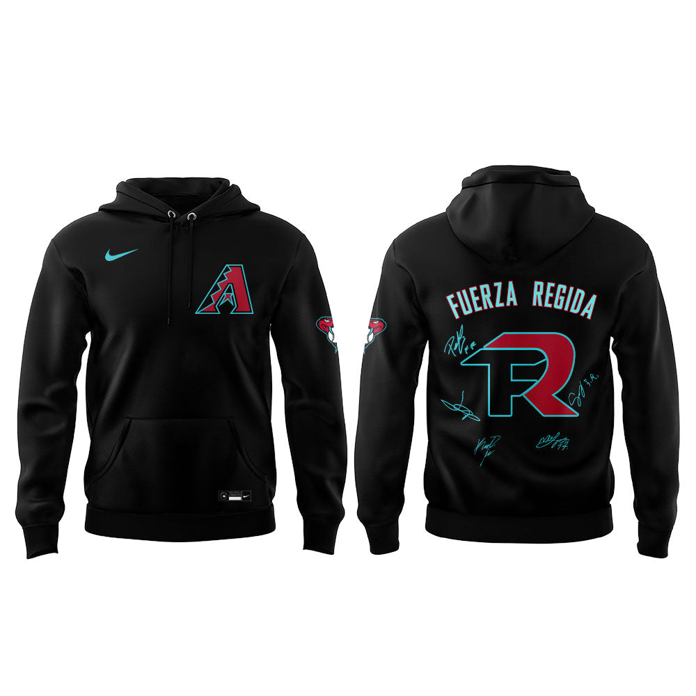 Fuerza Regida THE “THIS IS OUR DREAM” TOUR! ITS SHOW DAY x Arizona Diamondbacks Hoodie