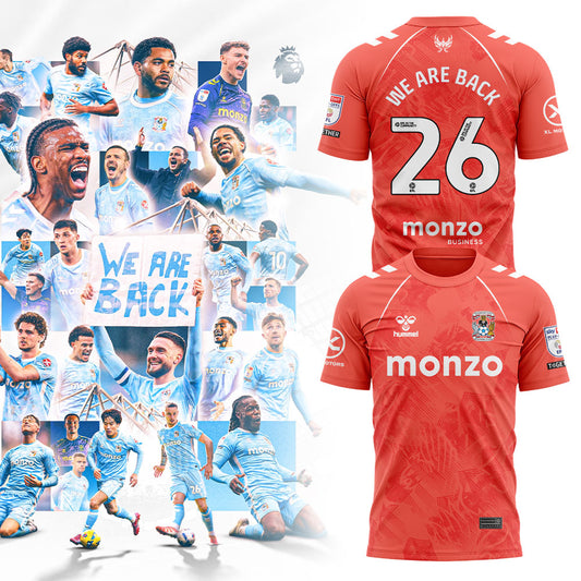 . Coventry City WE ARE PREMIER LEAGUE Limited Edition Shirt