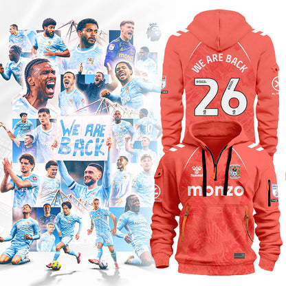 Coventry City WE ARE PREMIER LEAGUE Limited Edition Hoodie