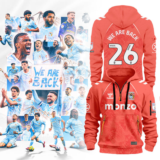 Coventry City WE ARE PREMIER LEAGUE Limited Edition Hoodie